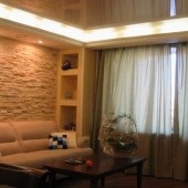 Foto - piatră decorativă în interior, decorarea apartamentelor cu piatră decorativă