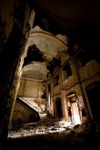 Fotografie ruinată, clădiri abandonate