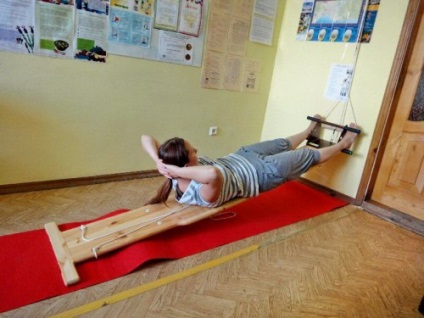 Gimnastica pentru indicațiile coloanei toracice, tipuri de exerciții