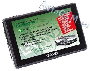 Gps-navigator lexand sa5 hd - navitel navigator 8