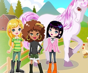 Jocuri pentru fete - dressing de cal