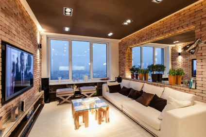 Interiorul de apartamente oferă soluții simple și gustoase de design foto