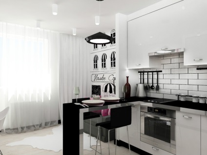 Interiorul de apartamente oferă soluții simple și gustoase de design foto