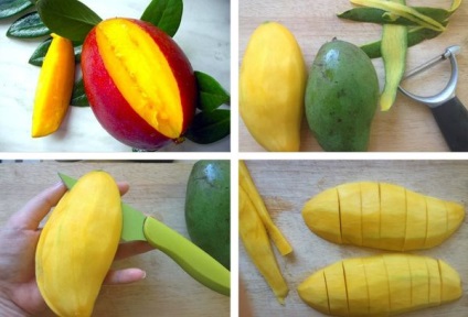 Cum se curata mango - 3 moduri simple de a extrage pulpa