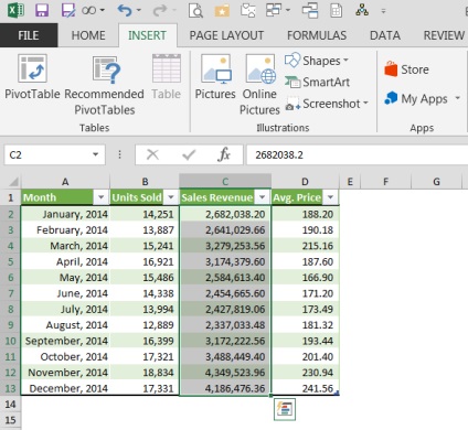 Cum se utilizează șabloanele diagramă în Excel