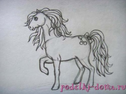 Hogyan rajzoljunk egy lovat, ötletes ötleteket és mesterkurzusokat