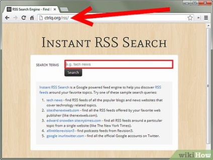 Cum să găsiți feed-uri RSS pe rețea