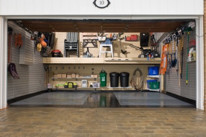 Cum să dotați o cameră de depozitare în garaj - o fotografie a soluțiilor pregătite