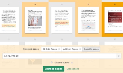 Cum să mutați și să extrageți paginile pdf