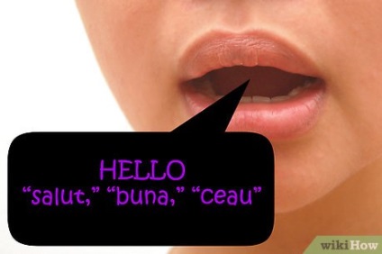 Cum să spun hello în română