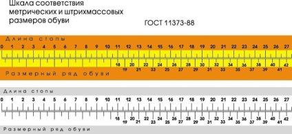 Cum de a determina în mod corect dimensiunea piciorului, dimensiunea pantofilor mei - târgul de maeștri - manual,