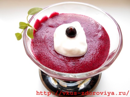 Hogyan készítsünk Berry Mousse - receptet