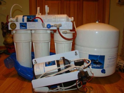 Cum se conectează un sistem de purificare a apei zepter ro-6-pf