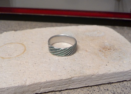 Cum să faci dintr-o argilă argilă un inel larg cu relief - târg de maeștri -
