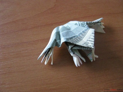 Cum sa faci o broasca origami