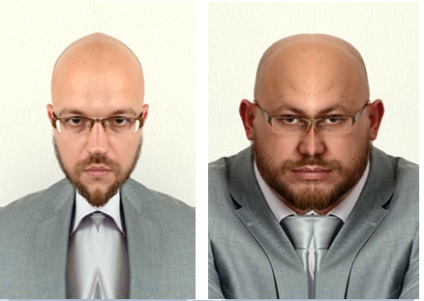 Cum să faci un portret de 2 drept și 2 de jumătate din stânga a feței