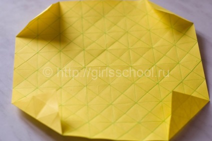 Hogyan készítsünk egy rózsát a papír origami, női iskola