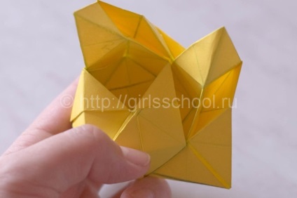 Cum sa faci un trandafir din hartie origami, scoala de sex feminin