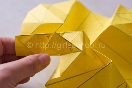 Cum sa faci un trandafir din hartie origami, scoala de sex feminin