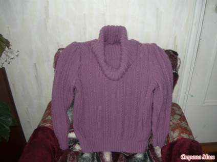 Hogyan kötött egy pulóvert kötött pulóver