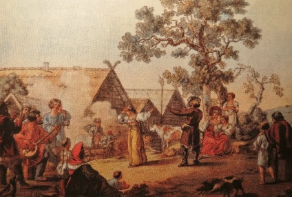 Cum tinerii tusila în satele din secolul XIX
