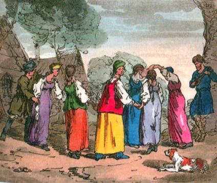 Cum tinerii tusila în satele din secolul XIX