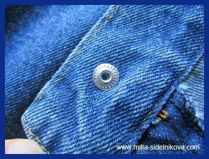 Cum se instalează manual un buton de denim (partea 1)