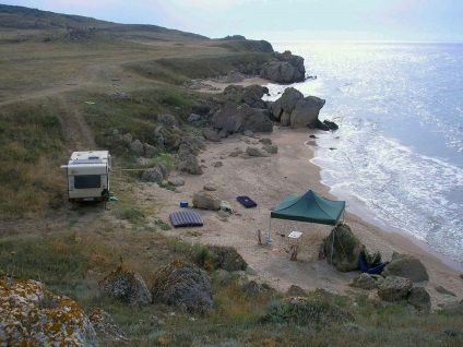 Camping pe Marea Neagră, Teritoriul Krasnodar