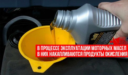 Clasificarea uleiurilor de motor și regenerarea lor secundară