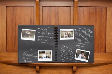 Cartea dorințelor cu foi negre - cele mai bune pagini ale nunții