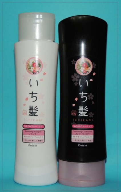 Șampon Kracie și balm-ichikami pentru înmuierea părului cu aromă ...