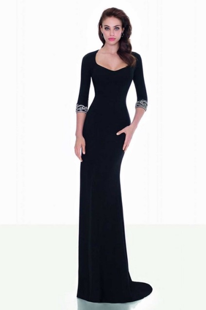 Rochii negre frumoase 2017-2018 moda, rochii de moda negre noutati foto
