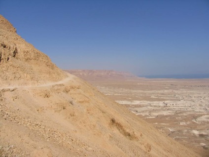 A Masada erődje és a halott tenger tanúi Izrael sötét időkének