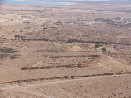 Cetatea Masada și Marea Moartă sunt martori ai vremii întunecate a Israelului