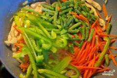 Thai tészta - lépésről-lépésre recept fotóval