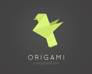 Logos și origami, identitate corporativă și logo-uri, logo-uri de articol, logo design, teorie și