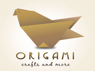 Logouri în stilul de origami