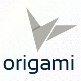 Logouri în stilul de origami
