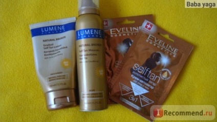 Loțiune cu efect de bronz treptat bronz natural lumen - 