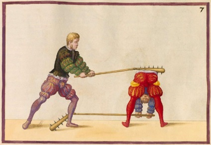 Marinni, turnee de cavaler și bătălii din cartea de arte athletica 1500s