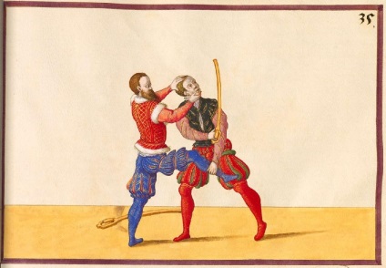 Marinni, turnee de cavaler și bătălii din cartea de arte athletica 1500s