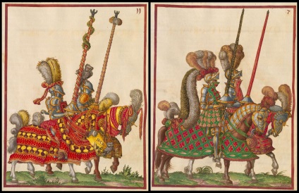 Marinni, turnee de cavaler și bătălii din cartea de arte athletica 1500s