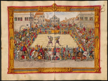 Marinni, lovagversenyek és csaták a book de arte athletica 1500-as években