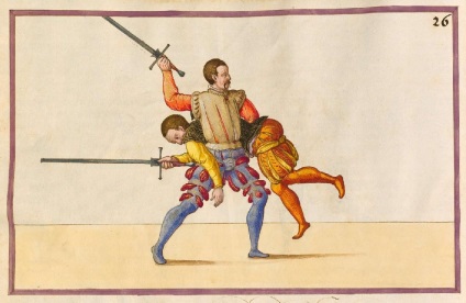 Marinni, turnee de cavaler și bătălii din cartea de arte athletica 1500s