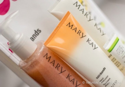 Mary Kay sistem de îngrijire a mâinilor satin mâini «piersic» comentarii