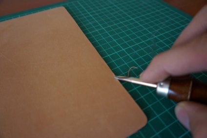 Mesteri osztályú utazó notebook valódi bőrből - kézműves vásár - kézzel készített