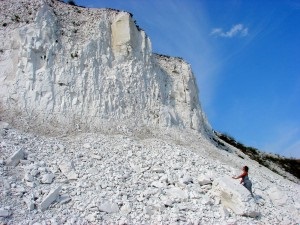 Creta ca o specie de calcar, piatra naturala - minerit calcaros