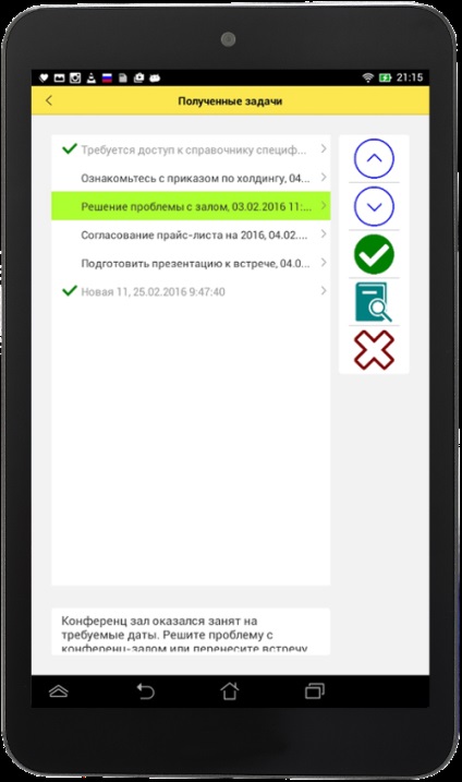 Client mobil al sistemului de flux de lucru pentru Android și iOS bazat pe 1s