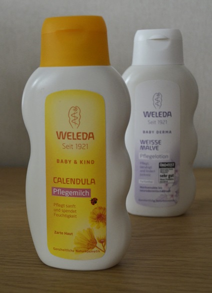 Corp de lapte de lapte cu calendula weleda - dezamăgire în Weleda