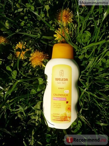 Tej a testhez calendula weleda weleda calendula-pflegemilch - 